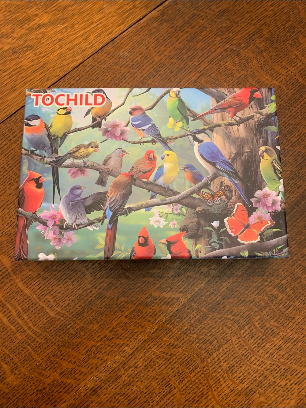 TOCHILD brand Colorful Birds Jigsaw 500 piece Puzzle - Multicolor